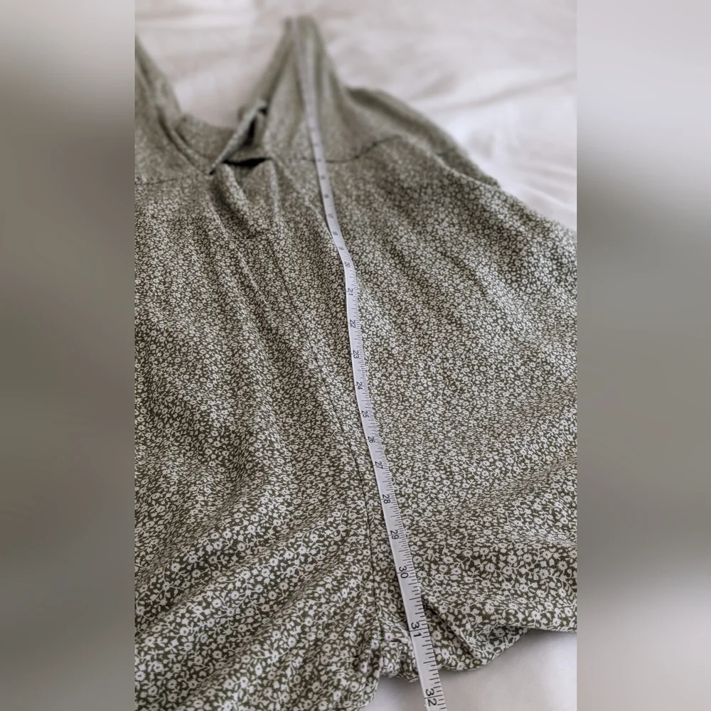 Abercrombie cutout wide leg jumpsuit - Picture 8 of 14